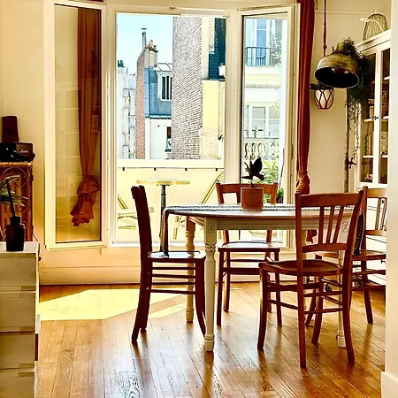 Charming Parisian Flat Near Eiffel Tower - 3 And Balcony Apartment